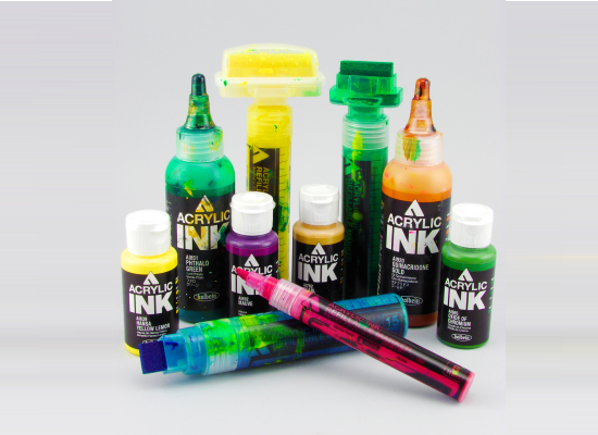 HOLBEIN Acrylic Ink  10 Colours Set 30ml – Foxy Studio